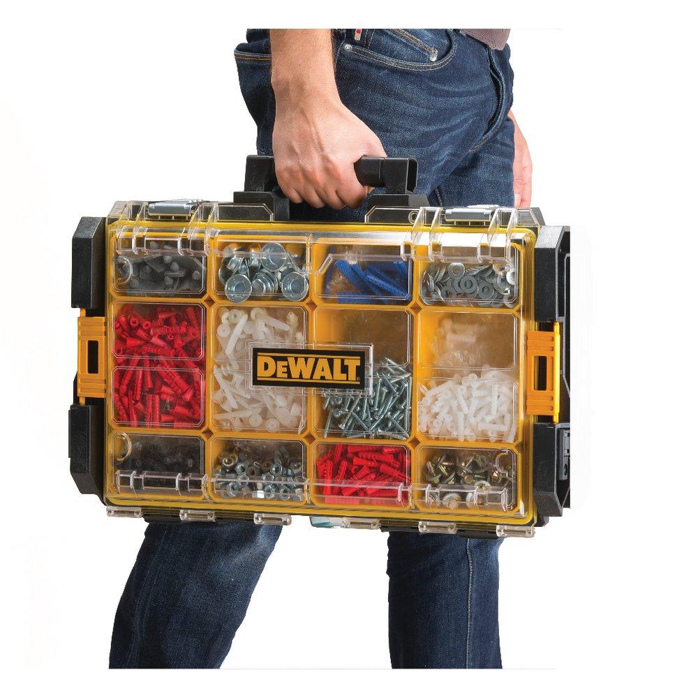 DEWALT Yellow/Clear Organizer 