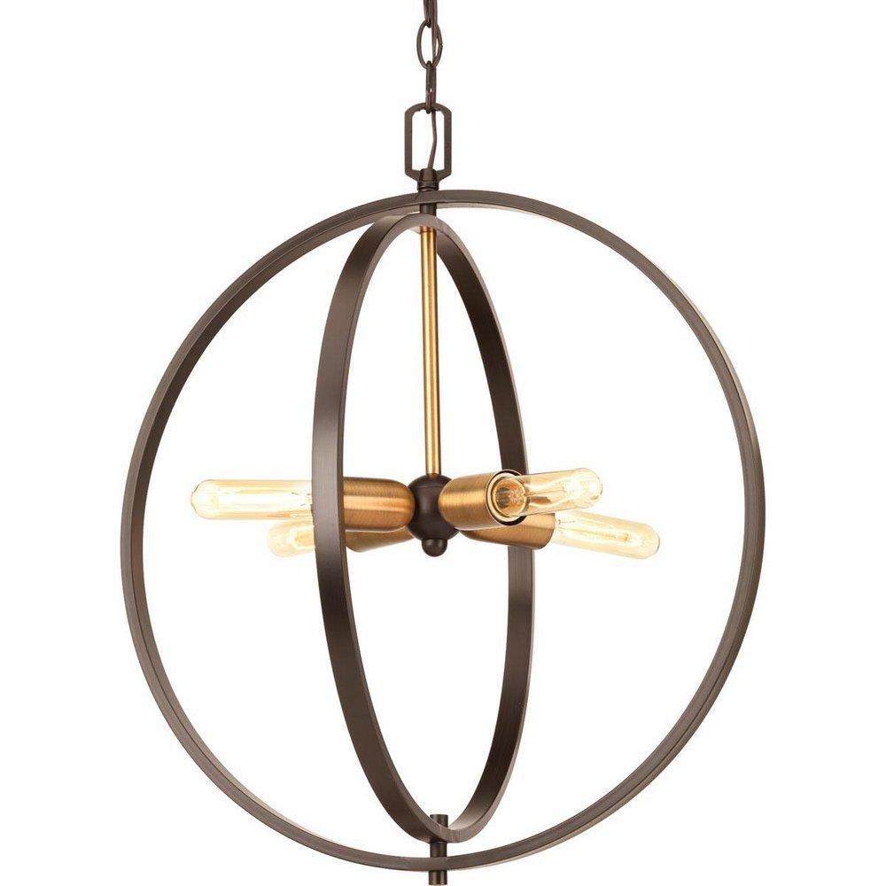 Progress Lighting Antique Bronze 60W Medium Pendant 