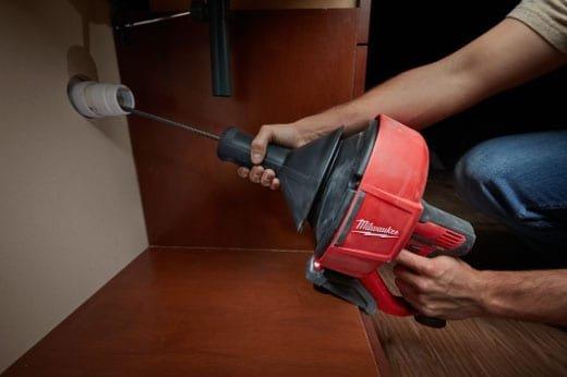 Milwaukee&reg; Red 1-1/4 - 2-1/2 x 5/16 in. Drain Snake 