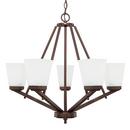 Capital Lighting Bronze 23-1/2 in. 5-Light Chandelier 