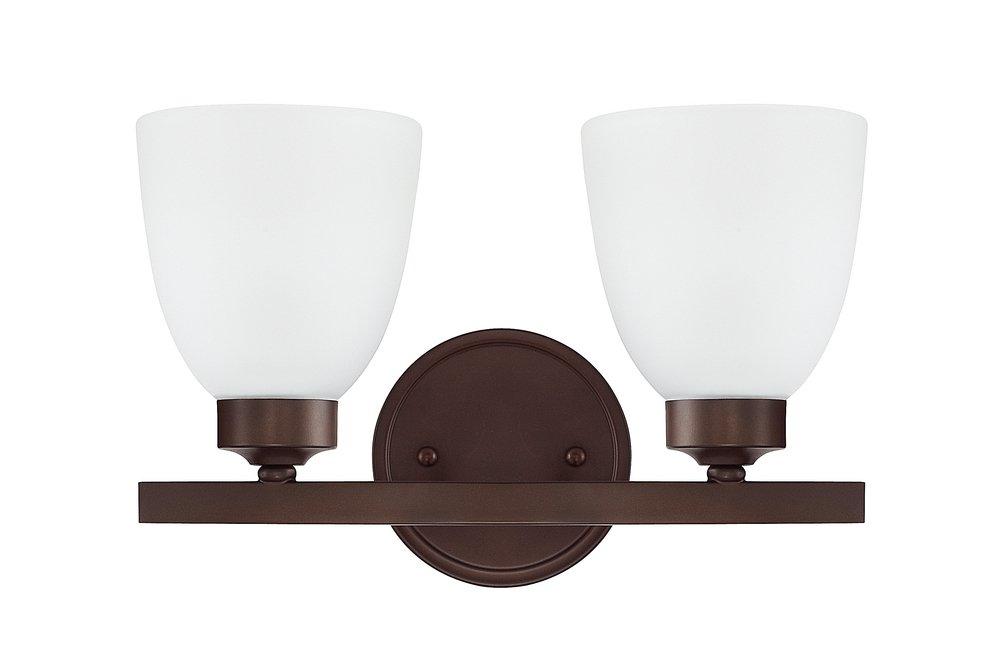 Capital Lighting Bronze 2-Light Vanity Fixture 