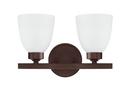 Capital Lighting Bronze 2-Light Vanity Fixture 