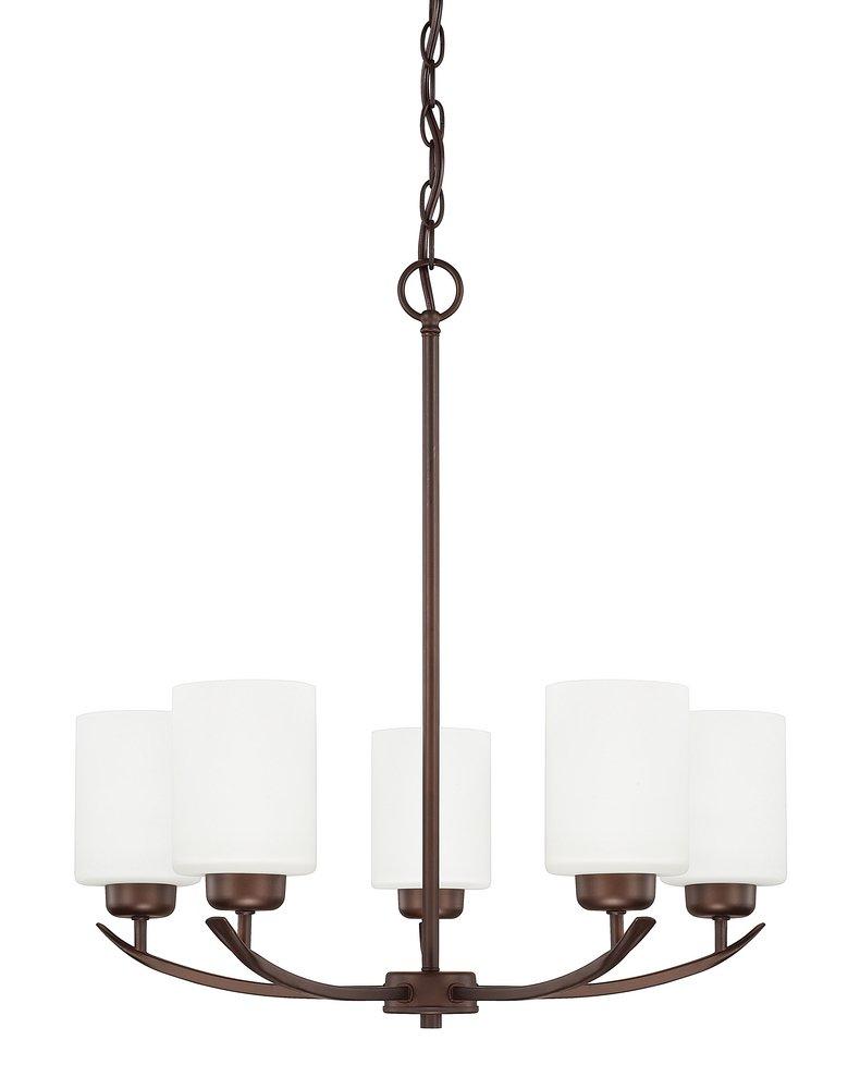 HomePlace by Capital Lighting Bronze 5-Light Chandelier 