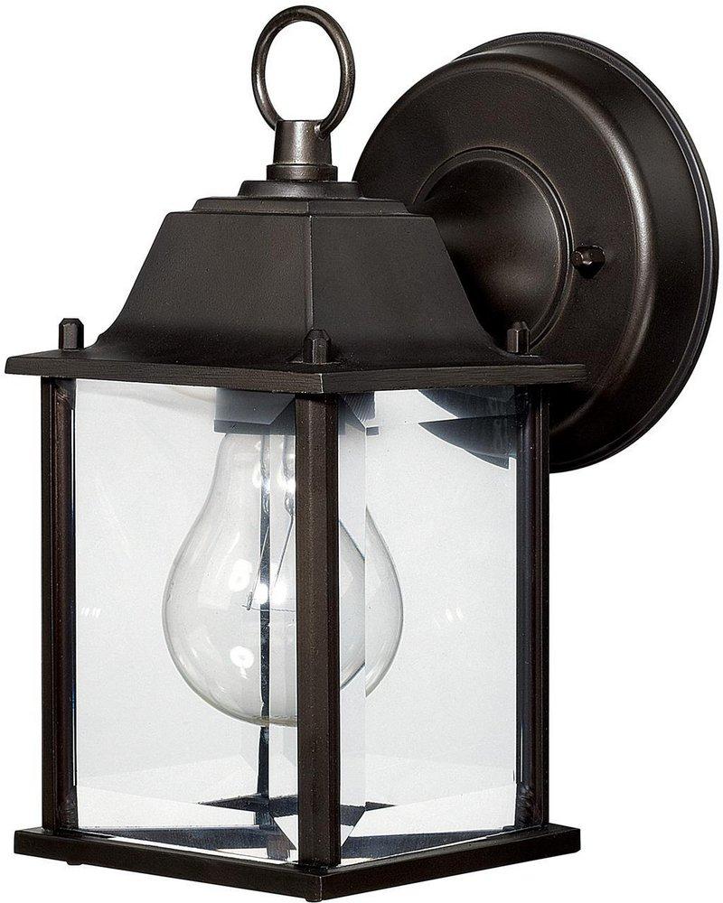 Capital Lighting Old Bronze 5 in. 60 W 1-Light Medium Lantern 