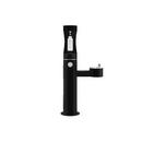 Elkay Black 64 in. Outdoor Bi-Level Bottle Filling Station 