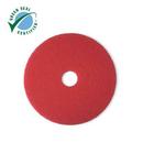19 in. Buffer Pad in Red(Case of 5)