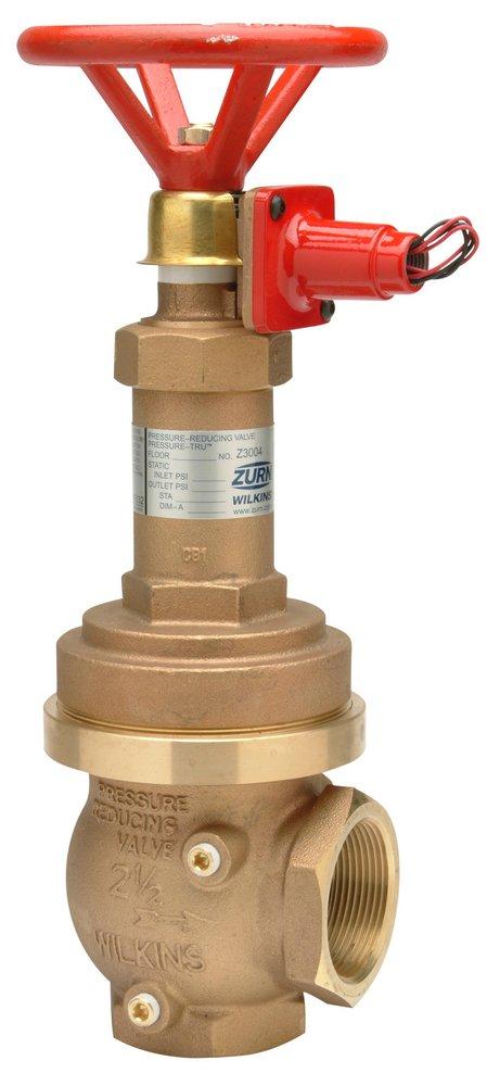 Zurn Wilkins Cast Bronze Grooved Pressure Reducing Valve 
