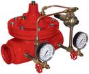 Zurn Wilkins Red 300# Ductile Iron Grooved Pressure Regulating Valve 