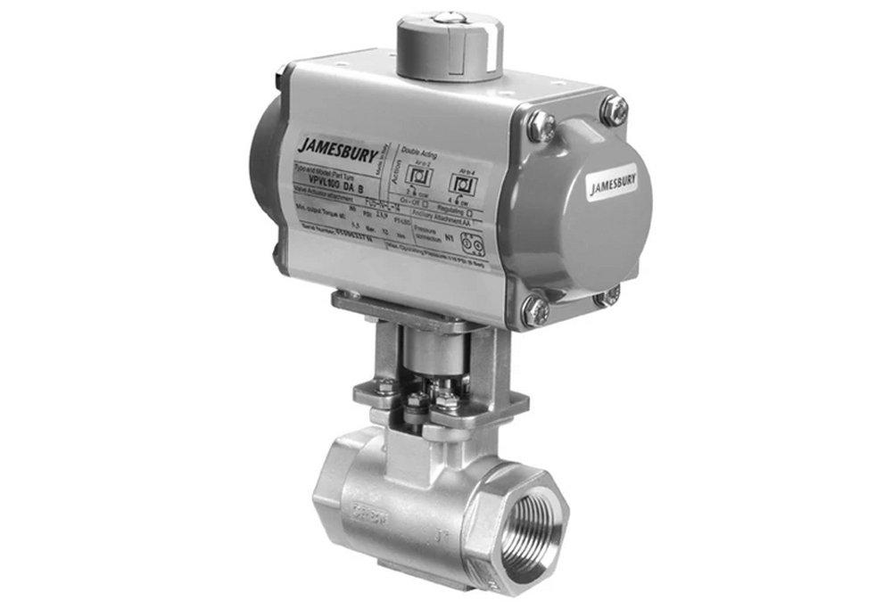 Jamesbury Stainless Steel Standard Port NPT Ball Valve 