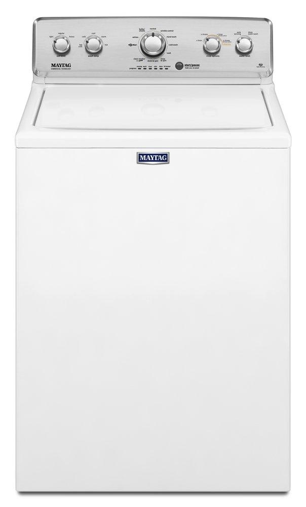 Maytag White 27 in. 4.2 cu. ft. Electric Top Load Washer 