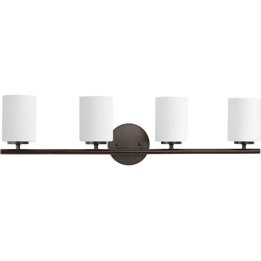 Progress Lighting Antique Bronze 4-Light Bath Light 