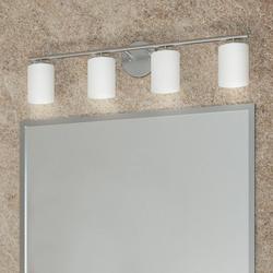 4-Light Bath Light in Brushed Nickel