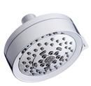 4-1/2 in. 1.5 gpm 5-Function Wall Mount Showerhead in Polished Chrome