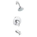 Single Handle Single Function Bathtub & Shower Faucet in StarLight® Polished Chrome (Trim Only)