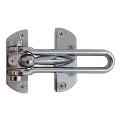Swing Bar Door Guard in Polished Chrome