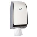 Scott&reg; White MOD Hygienic Bath Tissue Dispenser 