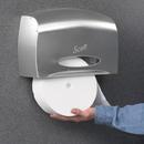 Scott® Stainless Steel Coreless Jumbo Roll Bathroom Tissue Dispenser 