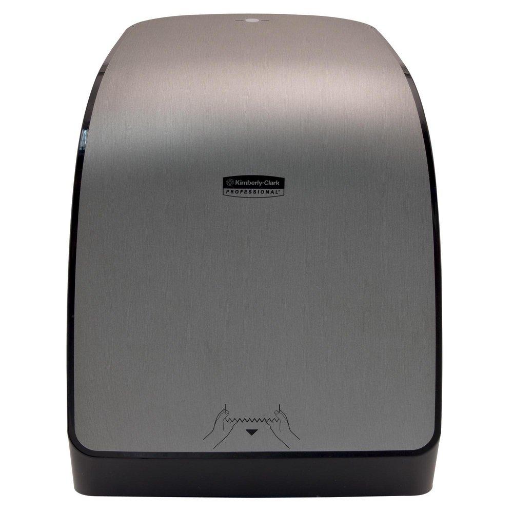 Scott&reg; Faux Stainless Electronic Hard Roll Towel Dispenser 