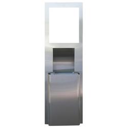 Recessed Dispenser Narrow Housing in Stainless Steel