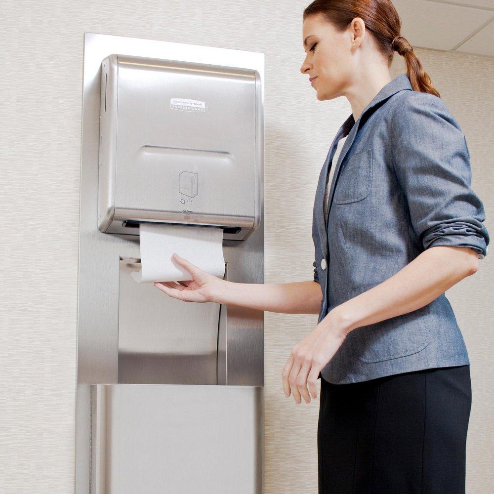 Scott&reg; Stainless Steel Recessed Dispenser Narrow Housing 