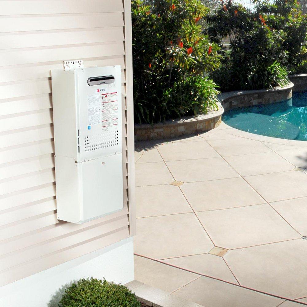 Noritz America 120 MBH Outdoor Condensing Tankless Water Heater 