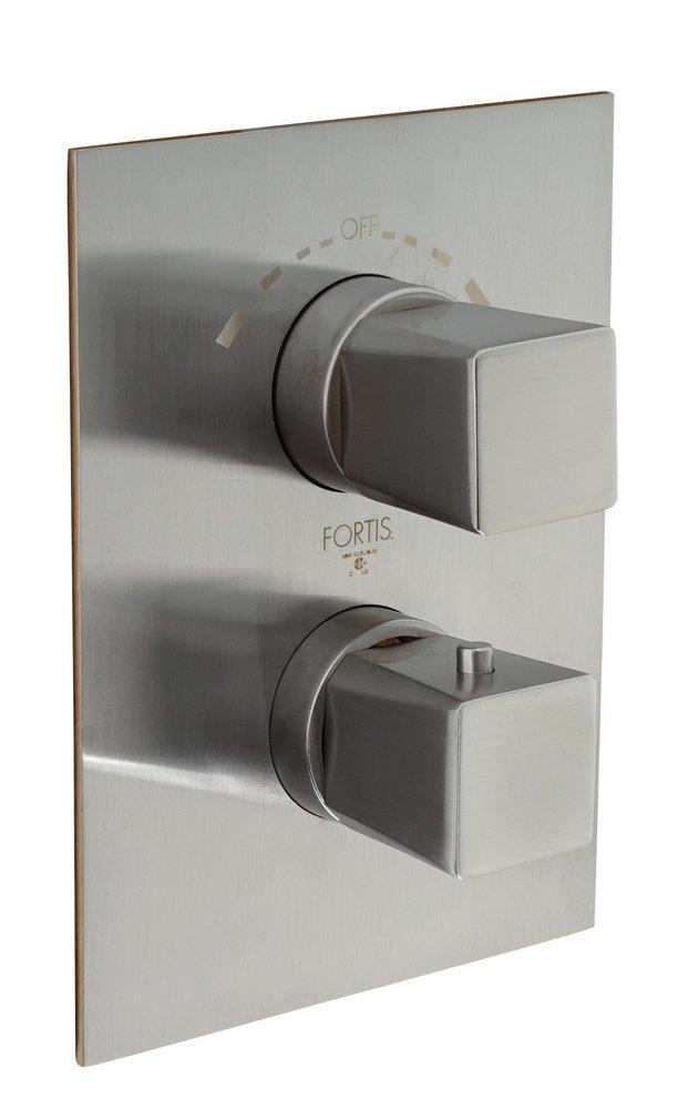 Fortis Brushed Nickel Two Handle Bathtub & Shower Faucet Trim Only 