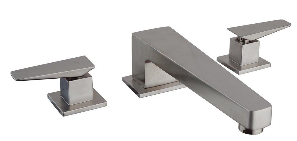 Fortis Brushed Nickel Two Handle Roman Tub Faucet Trim Only 