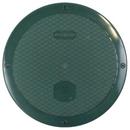 Polylok Dark Green 24 in. Plastic Heavy Duty Riser Flat Cover in Dark Green 