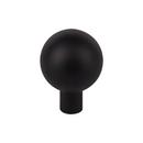 Zinc Alloy Round Brookline Knob in Flat Black