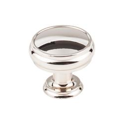 1-3/8 in. Eden Large Knob in Polished Nickel