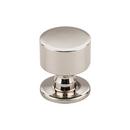 Top Knobs Polished Nickel 1-1/8 in. Lily Knob 