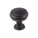 Top Knobs Black 1-3/16 in. Medium Knob 
