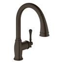 GROHE Oil Rubbed Bronze Single Handle Pull Out Kitchen Faucet 