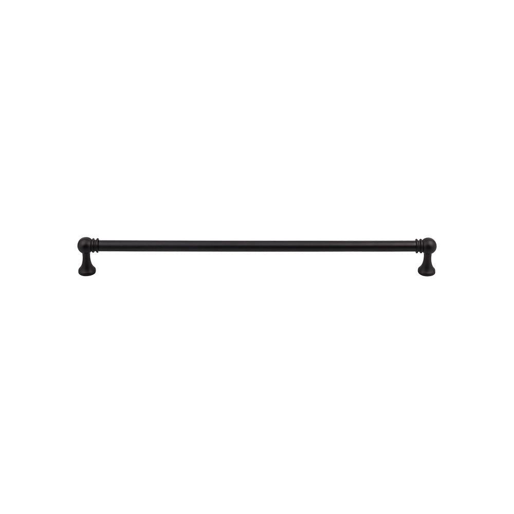 Top Knobs Flat Black 12-11/16 in. Pull 