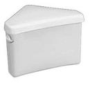 1.6 gpf Toilet Tank in White with Left-Hand Trip Lever
