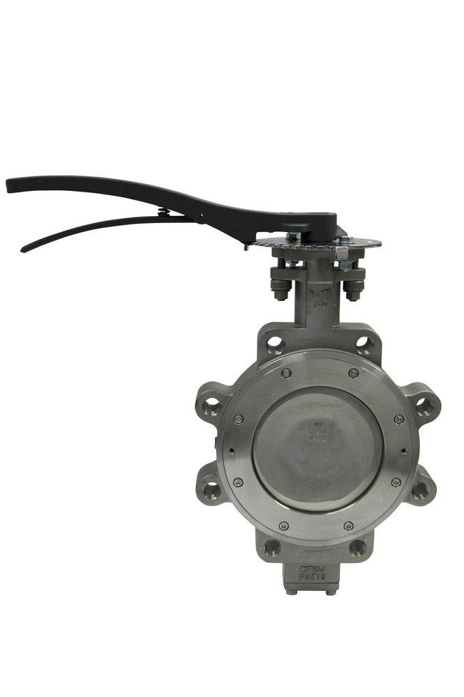Apollo Valves Carbon Steel Lug RTFM Bare Stem Butterfly Valve 