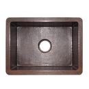 21-1/2 x 16 in. No Hole Copper Single Bowl Undermount Kitchen Sink in Antique Copper