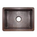 Native Trails Antique Copper 21-1/2 x 16 in. No Hole Copper Single Bowl Undermount Kitchen Sink 