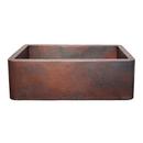Native Trails Antique Copper 30 x 18-1/2 in. Copper Single Bowl Farmhouse Kitchen Sink 