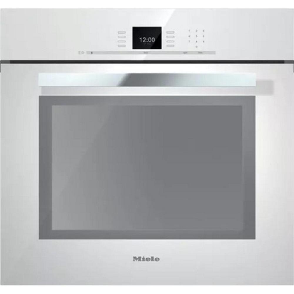 Miele Brilliant White 28-3/8 in. 4.6 cu. ft. Single Oven 