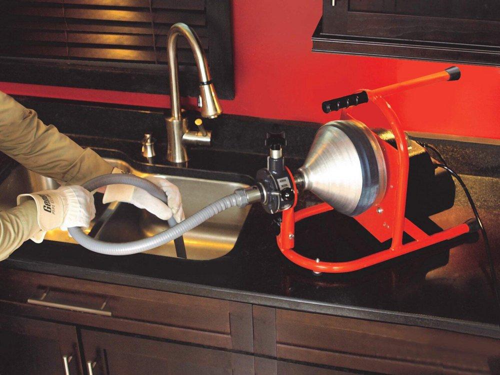 General Pipe Cleaners Drain Cleaner Machine with Cable 