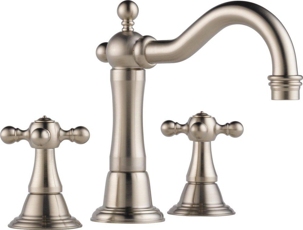 Brizo Brushed Nickel Single Handle Bathroom Sink Faucet 