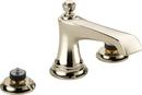 Brizo Polished Nickel Two Handle Widespread Bathroom Sink Faucet Handles Sold Separately 
