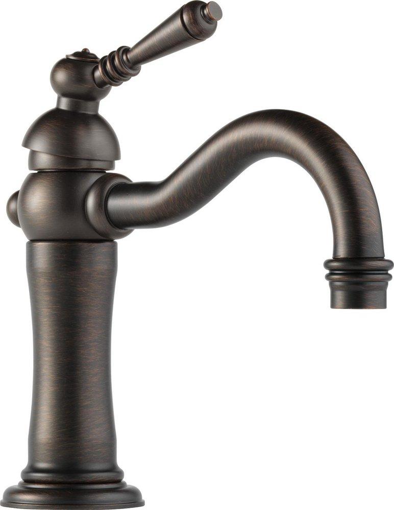 Brizo Venetian Bronze Single Handle Monoblock Bathroom Sink Faucet 
