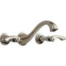 Brizo Polished Nickel 1.2 gpm 3 Hole Widespread Bathroom Sink Faucet (Handles Sold Separately) 