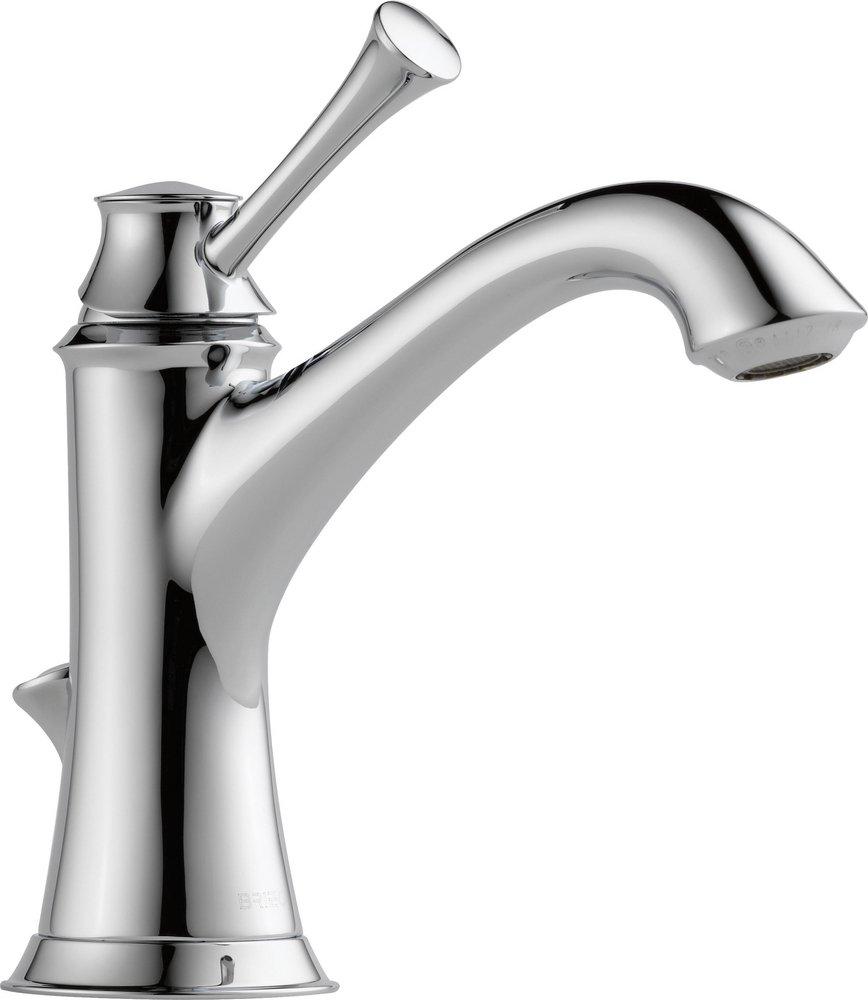 Brizo Chrome Single Handle Monoblock Bathroom Sink Faucet 