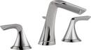 1.2 gpm Widespread Bathroom Sink Faucet with Channel Spout in Chrome