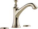 Brizo Polished Nickel Two Handle Widespread Bathroom Sink Faucet with Pop-Up Drain Assembly (Handles Sold Separately) 