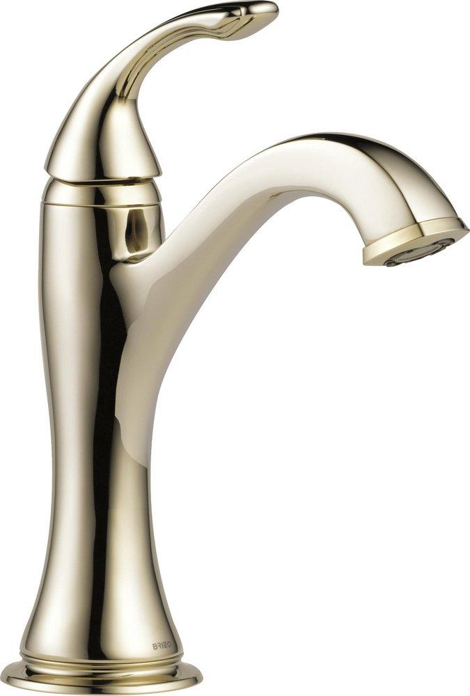 Brizo Polished Nickel Single Handle Bathroom Sink Faucet 