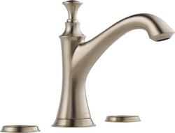 Two Handle Widespread Bathroom Sink Faucet in Brilliance® Brushed Nickel (Handles Sold Separately)